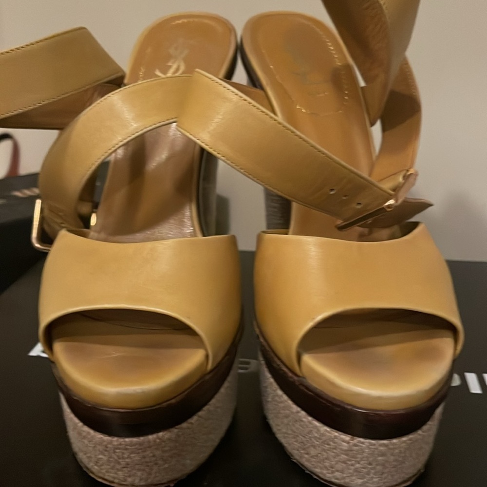 Ysl Platform Sandals. Authentic - image 2